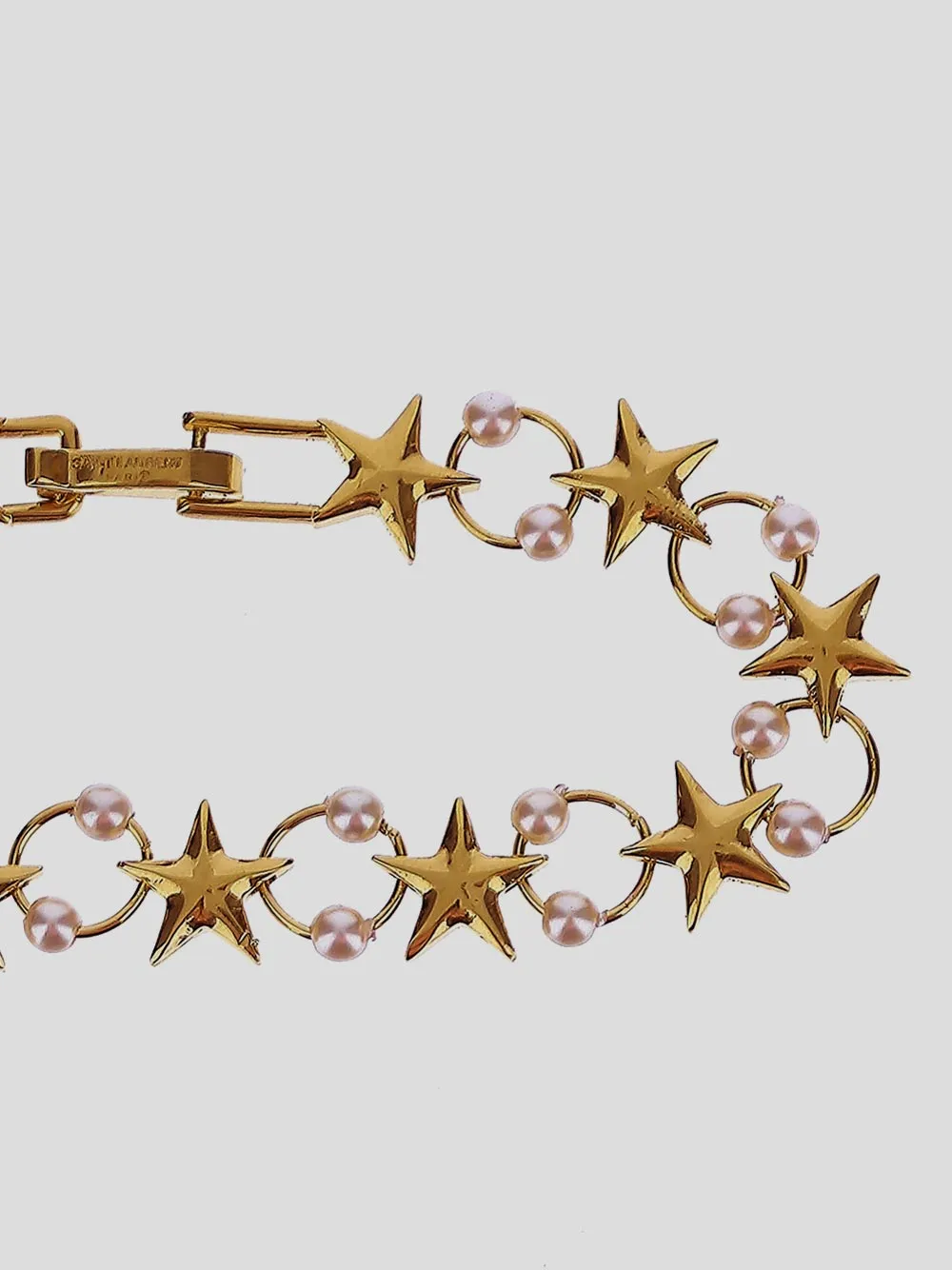 Saint Laurent Star Embellished Bracelet