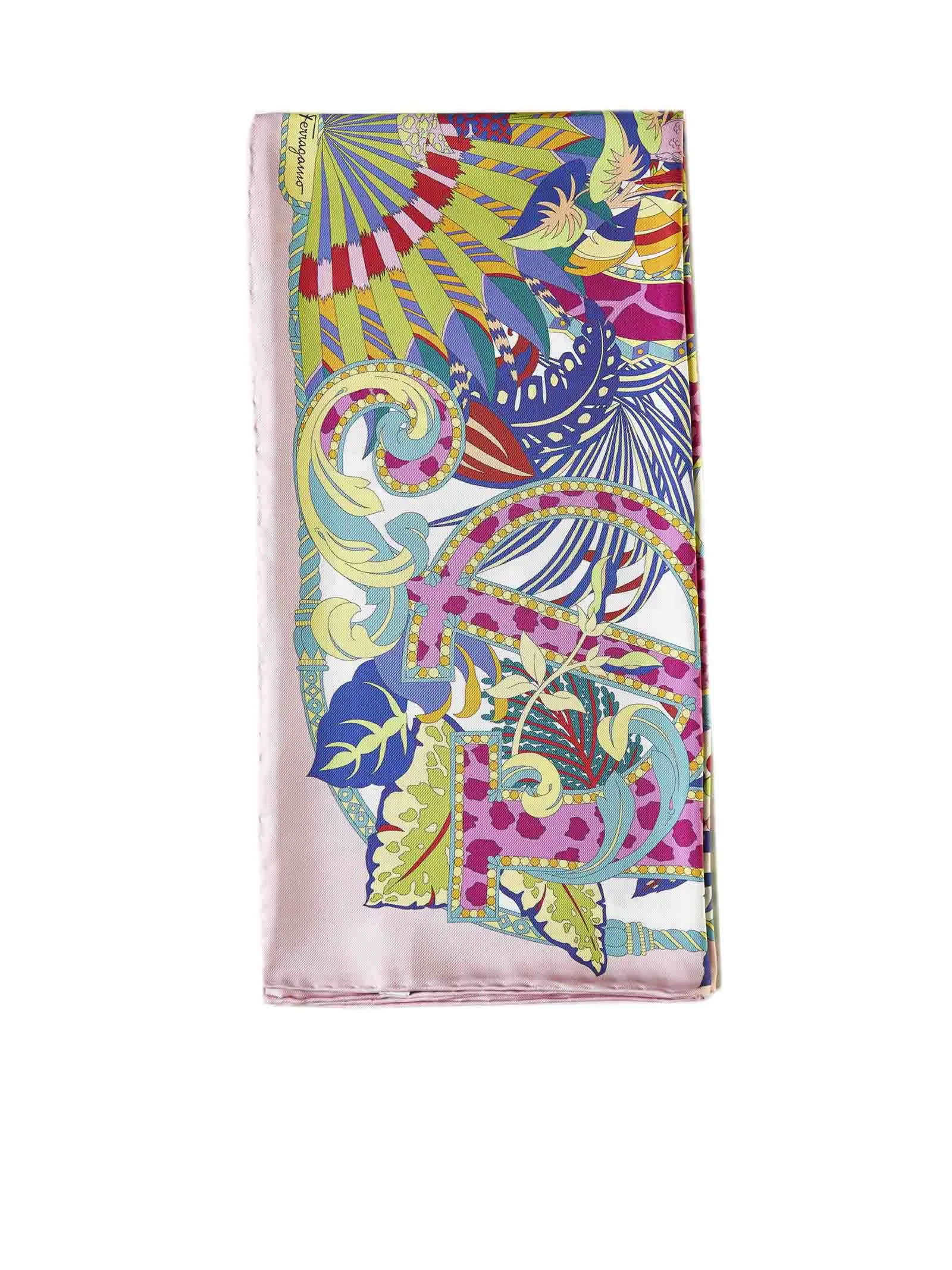 Salvatore Ferragamo Animal-Printed Scarf