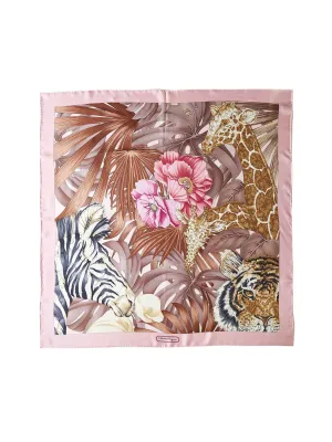 Salvatore Ferragamo Floral Printed Scarf