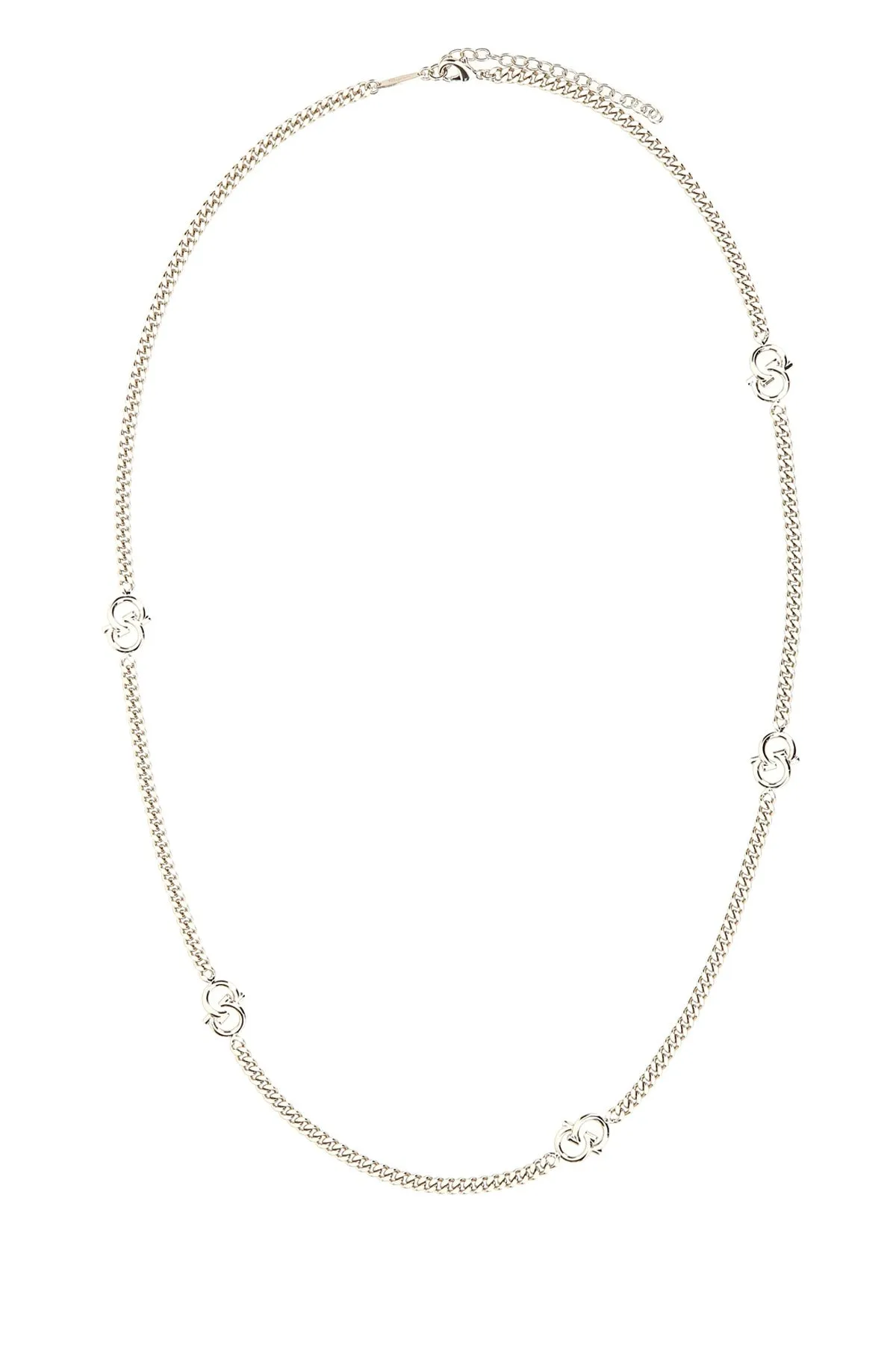 Salvatore Ferragamo Gancini Chain Necklace