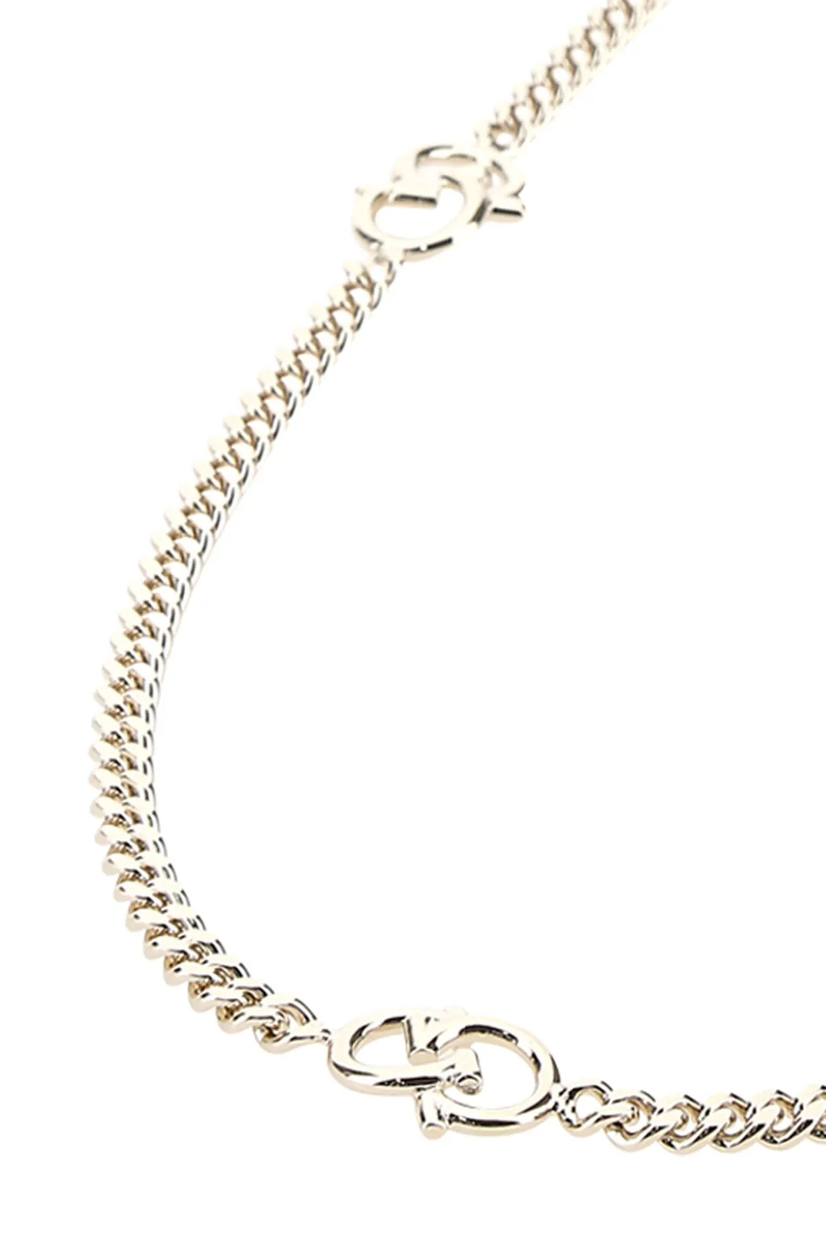 Salvatore Ferragamo Gancini Chain Necklace