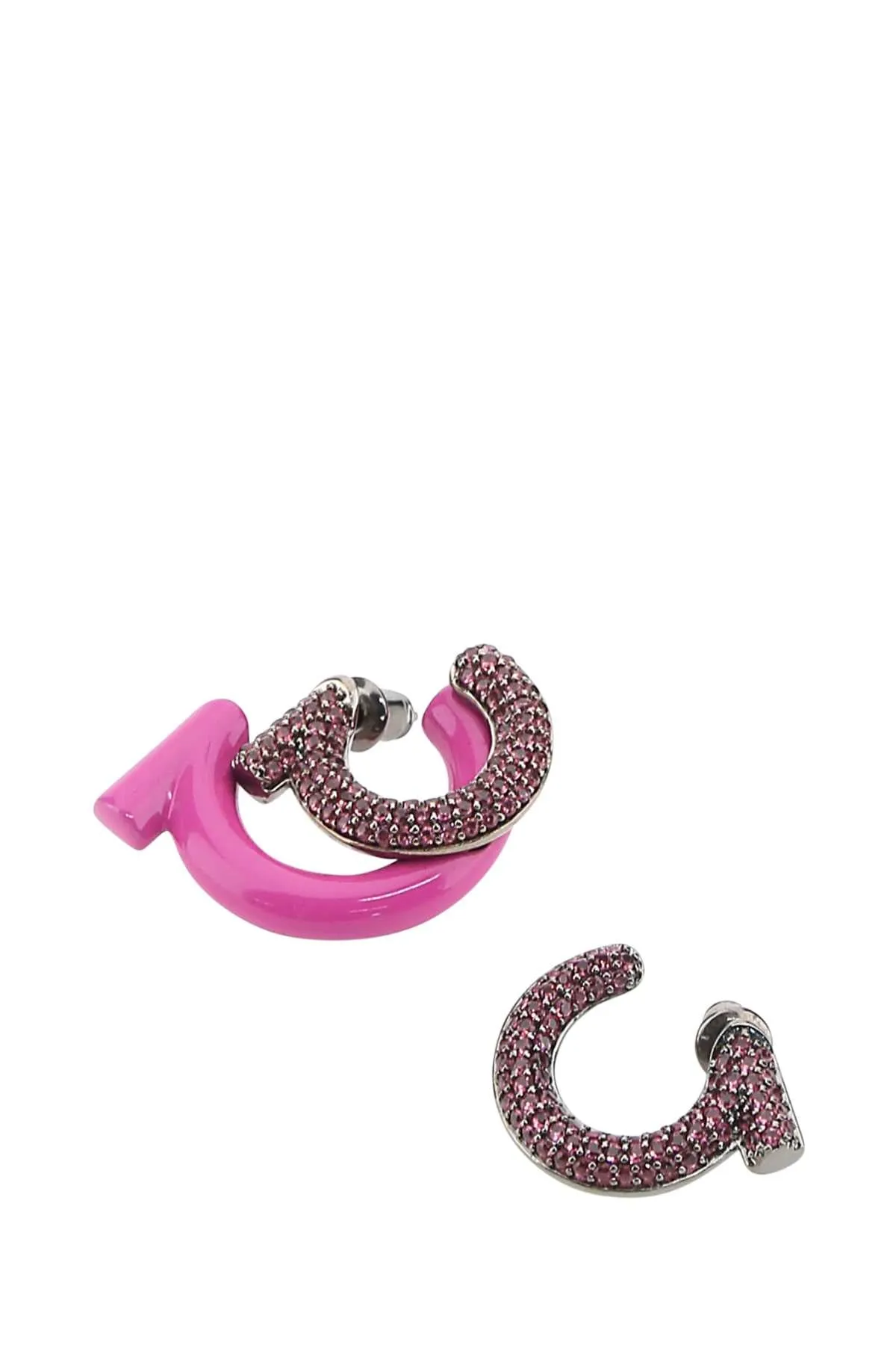 Salvatore Ferragamo Gancini Embellished Earrings