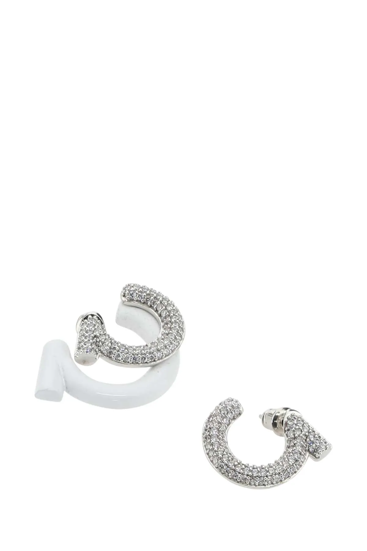 Salvatore Ferragamo Gancini Embellished Earrings