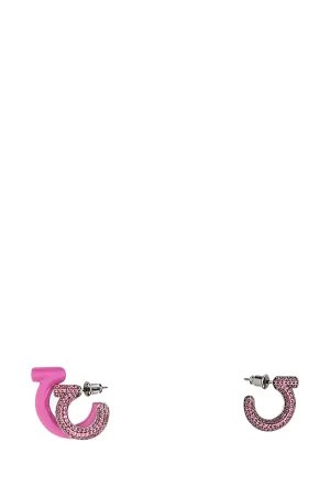 Salvatore Ferragamo Gancini Embellished Earrings