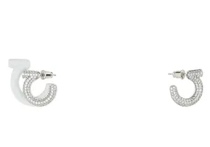 Salvatore Ferragamo Gancini Embellished Earrings