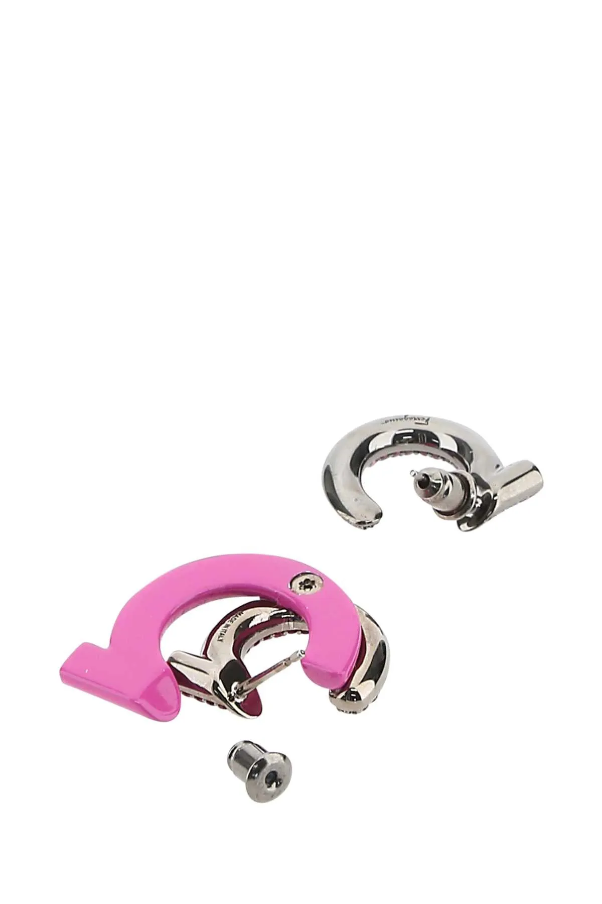 Salvatore Ferragamo Gancini Embellished Earrings