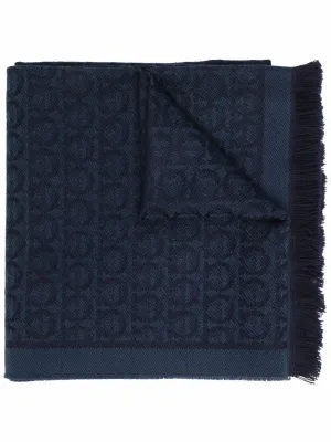 Salvatore Ferragamo Gancini Scarf
