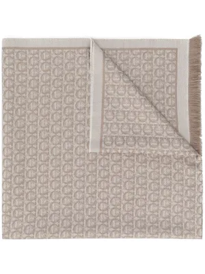 Salvatore Ferragamo Gancini Scarf