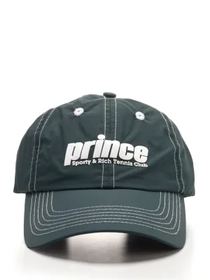 Sporty & Rich Logo Detailed Baseball Cap