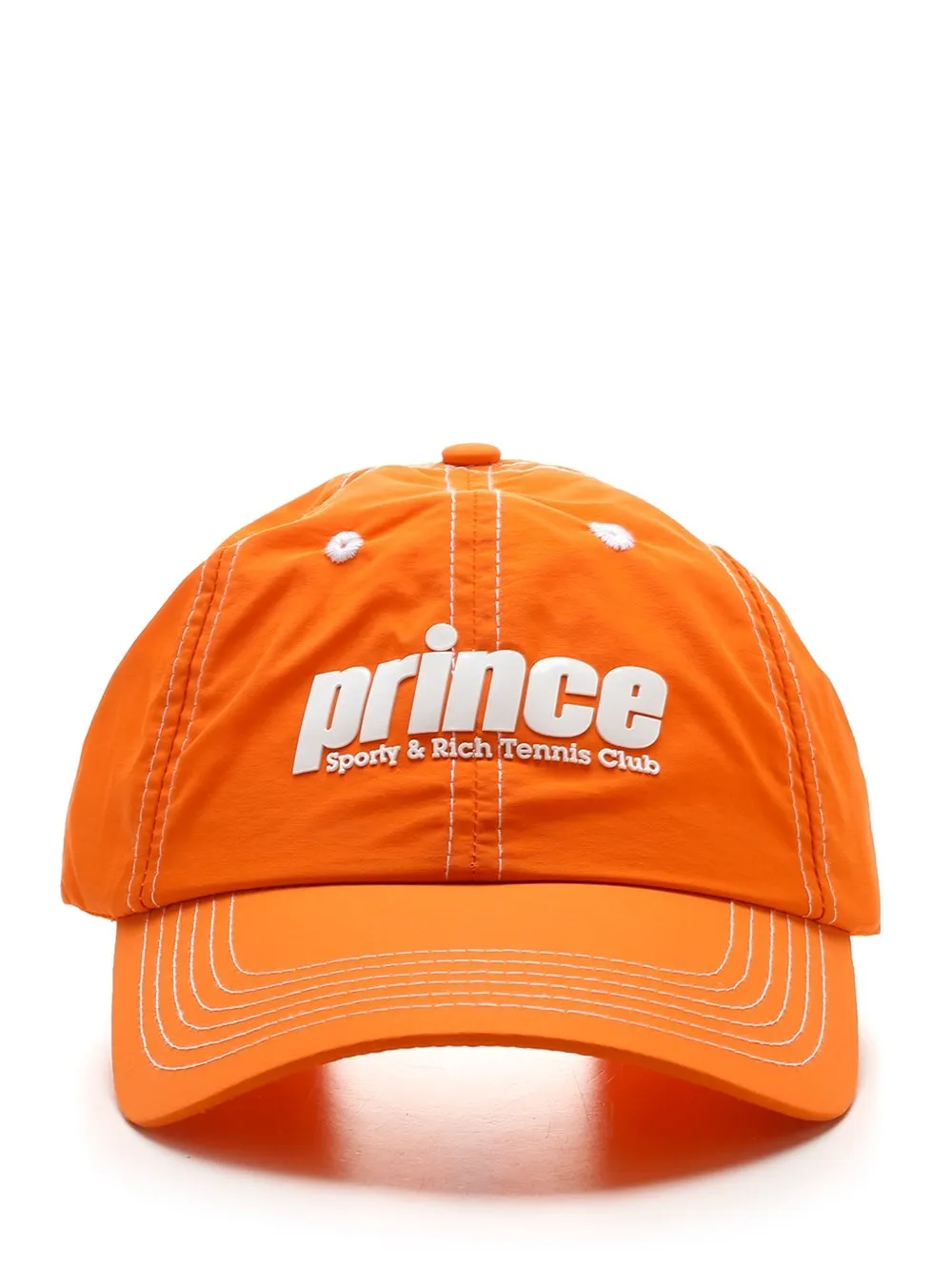 Sporty & Rich Logo Detailed Baseball Cap