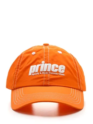 Sporty & Rich Logo Detailed Baseball Cap