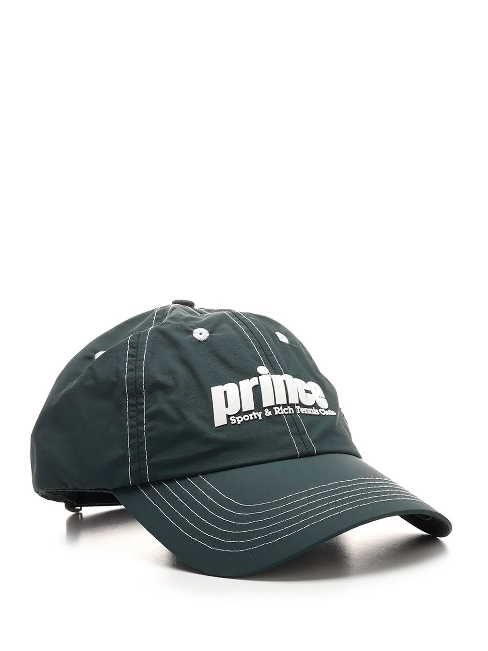Sporty & Rich Logo Detailed Baseball Cap