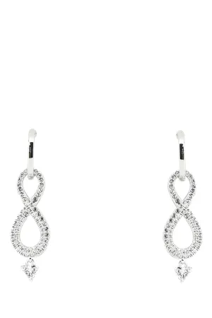 Swarovski Infinity Pendant Earrings