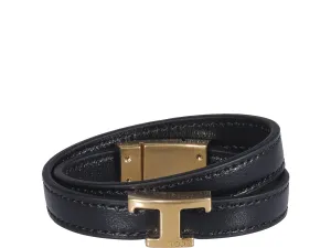 Tod's Logo Plaque Bracelet