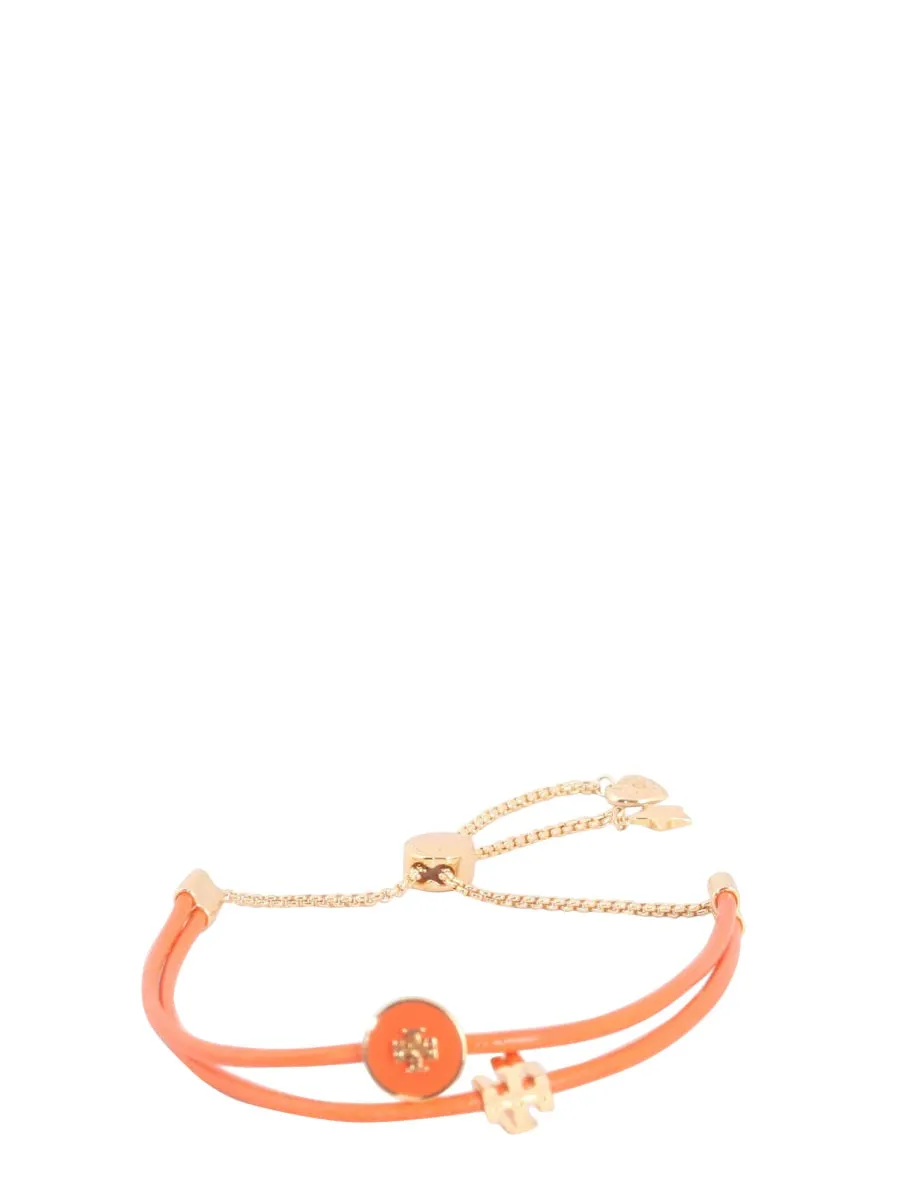 Tory Burch Kira Logo Slider Bracelet