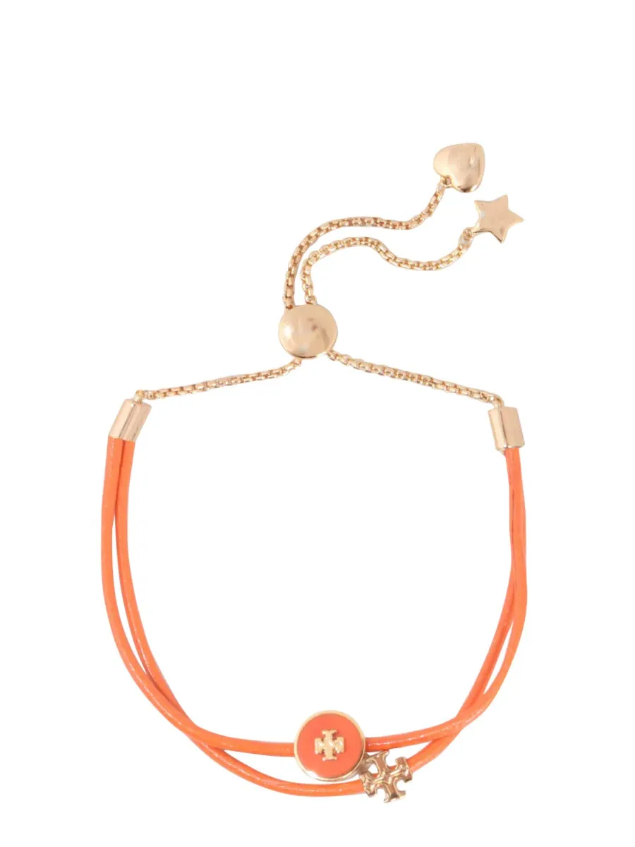 Tory Burch Kira Logo Slider Bracelet