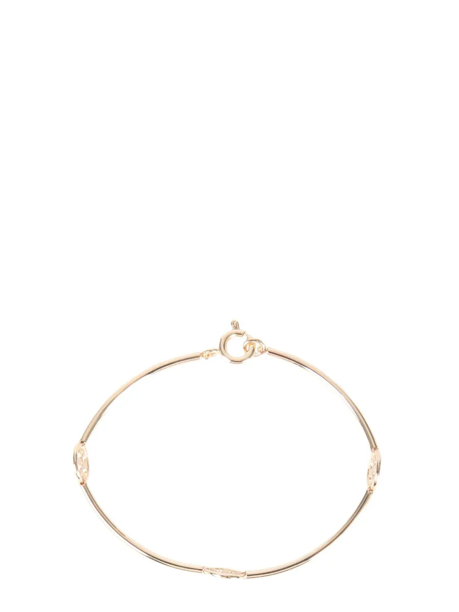 Tory Burch Logo Plaque Bracelet