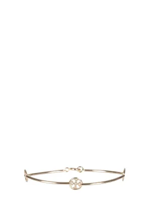 Tory Burch Logo Plaque Bracelet
