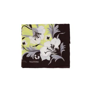 Valentino Floral Printed Scarf