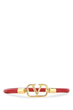 Valentino V-Logo Plaque Bracelet