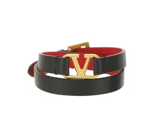 Valentino VLogo Plaque Bracelet