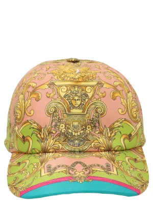 Versace Baroque Pattern Baseball Hat