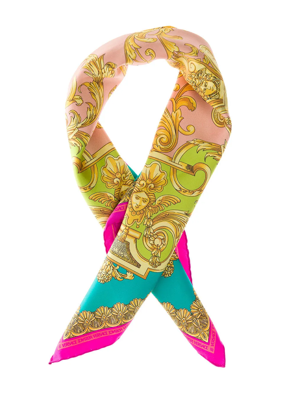 Versace Baroque Printed Scarf
