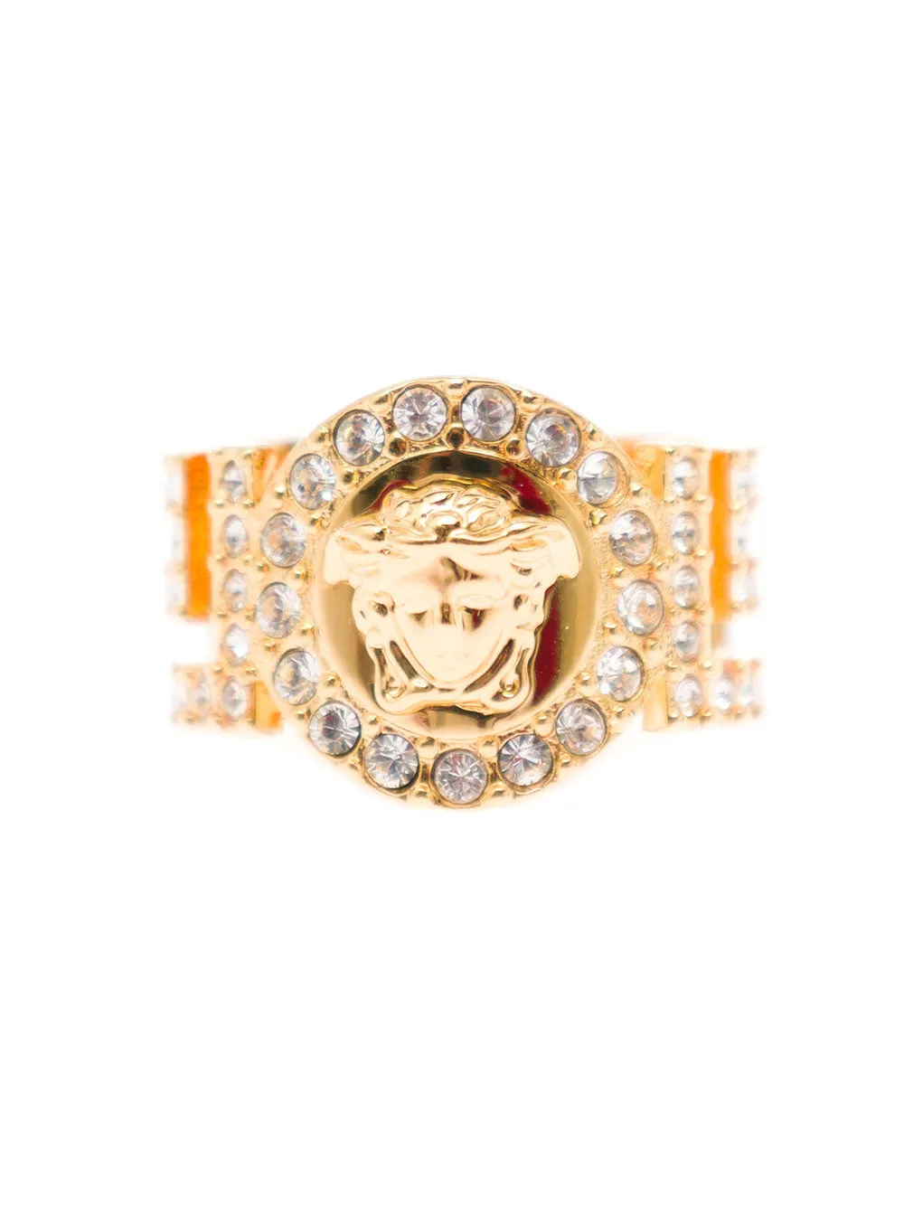 Versace Icon Medusa Crystal Ring