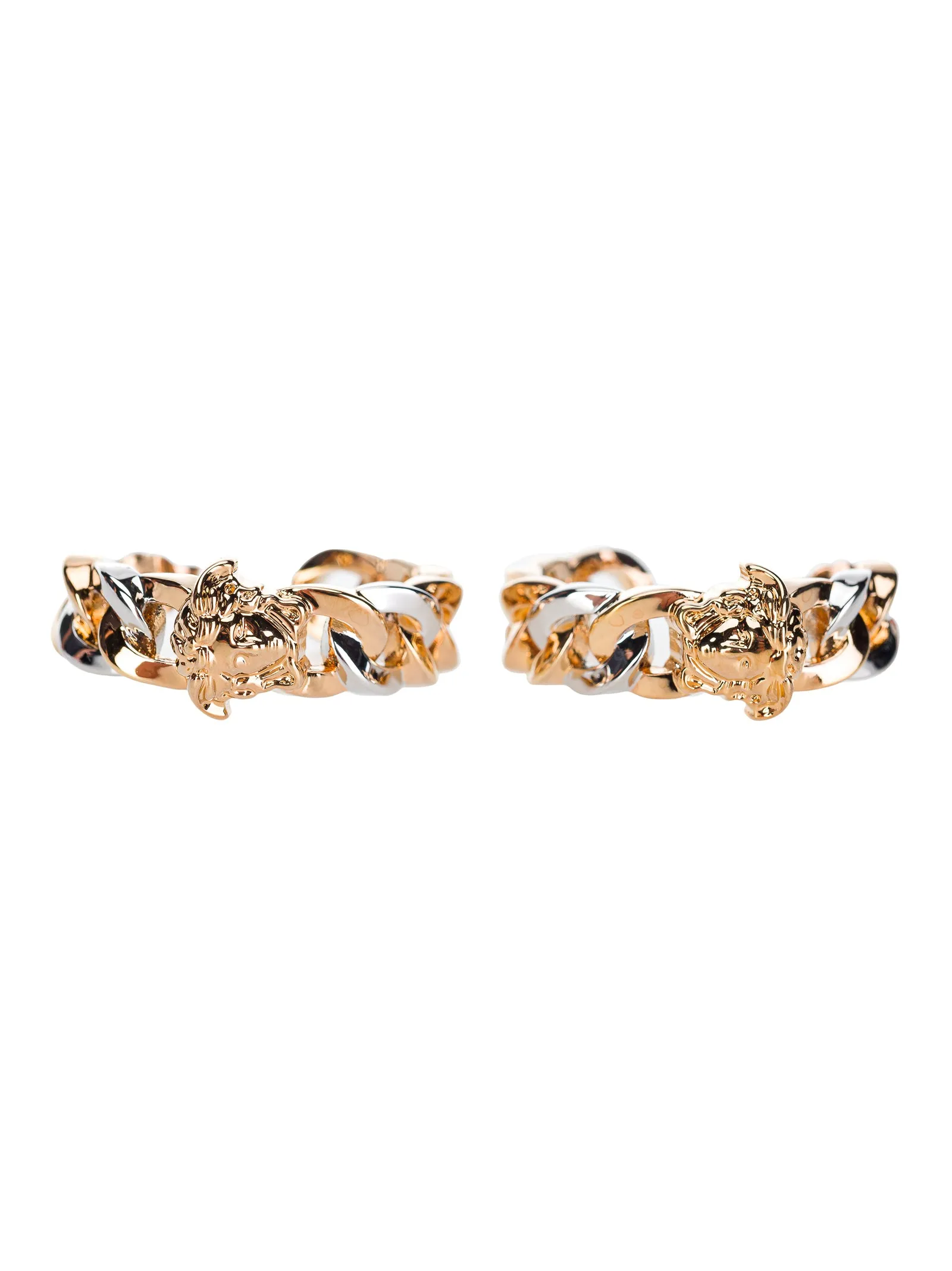 Versace Medusa Chain Earrings