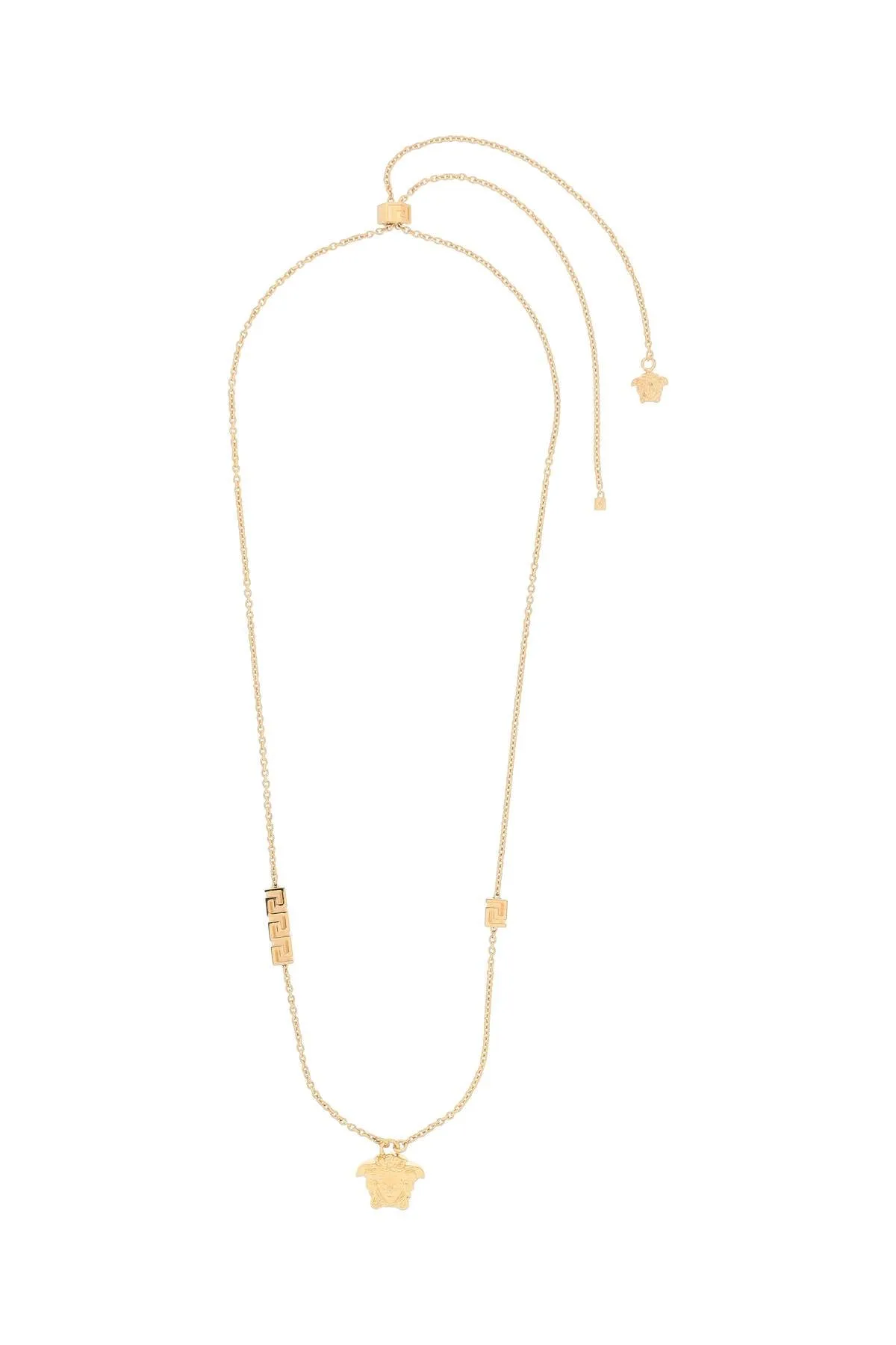 Versace Medusa Head Chained Necklace