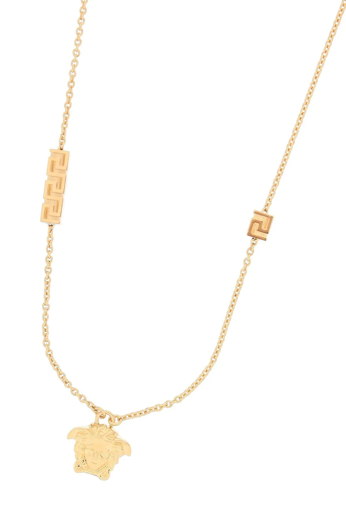Versace Medusa Head Chained Necklace
