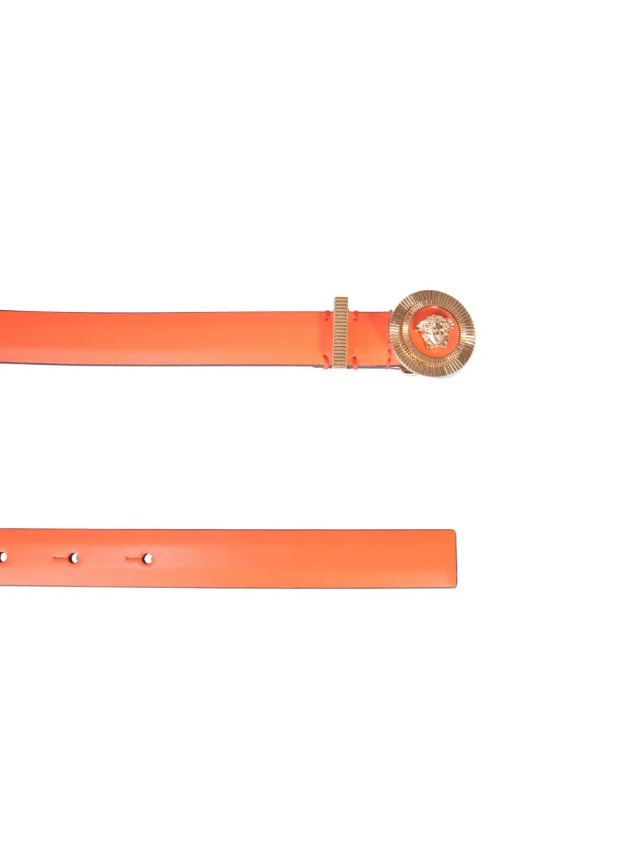 Versace Medusa Logo Buckle Belt