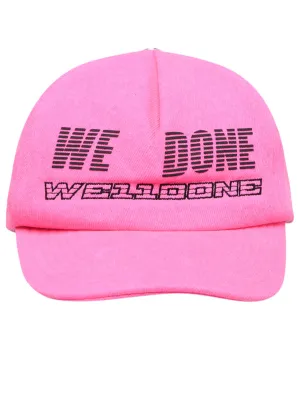 We11done Logo Embroidered Baseball Hat
