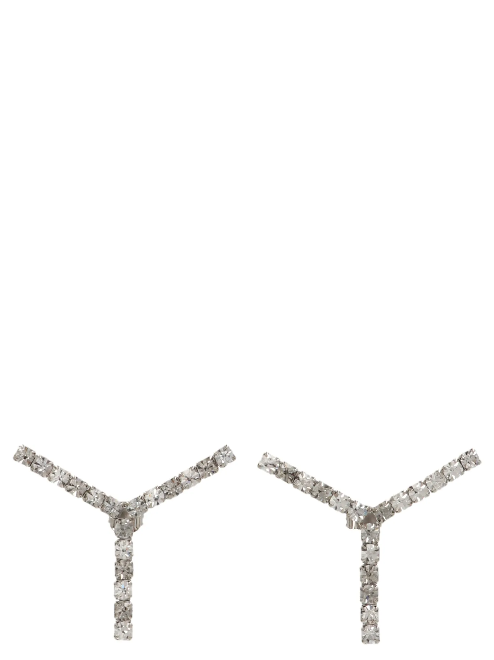 Y/Project Medium Y Embellished Earrings