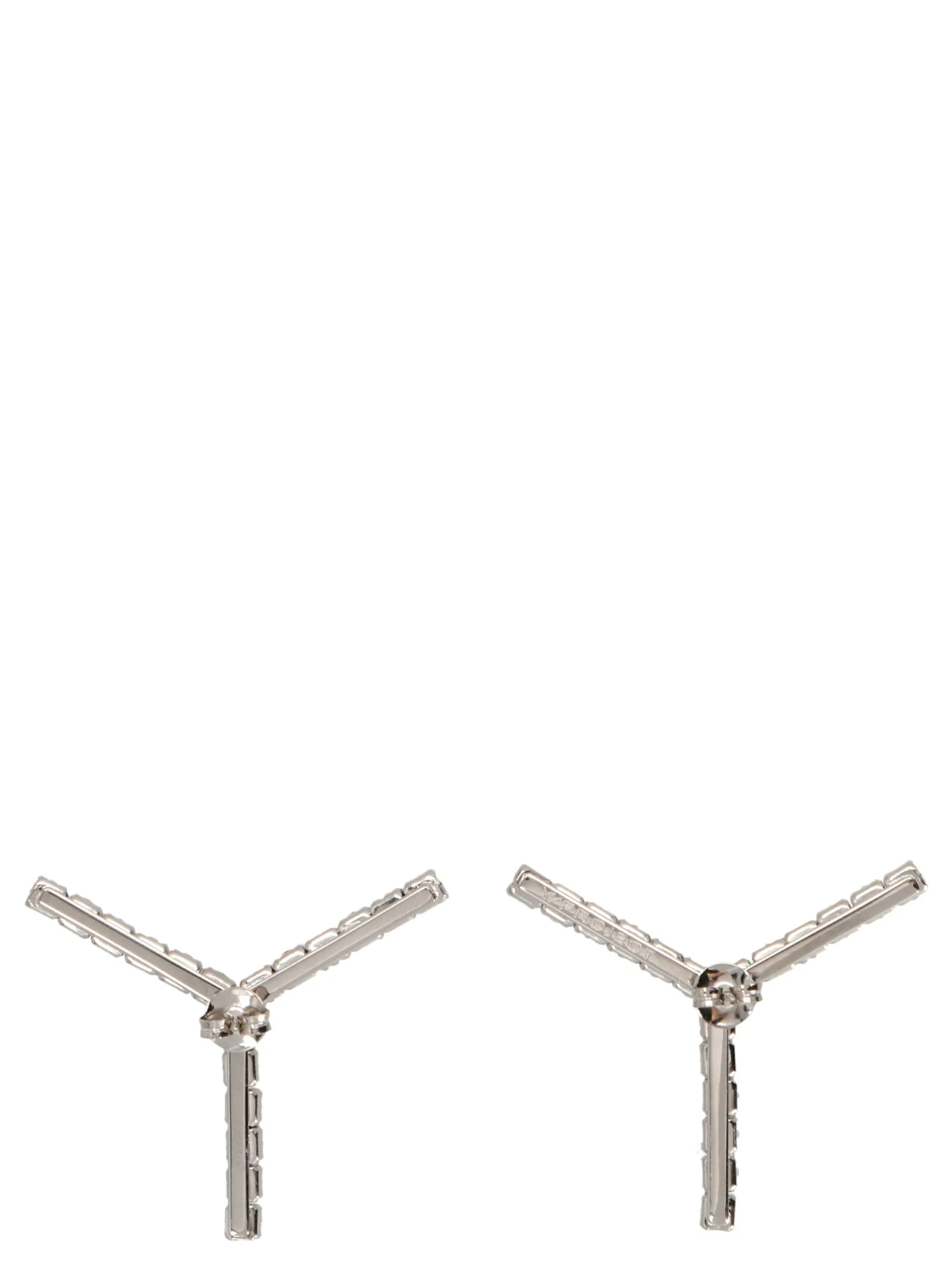 Y/Project Medium Y Embellished Earrings